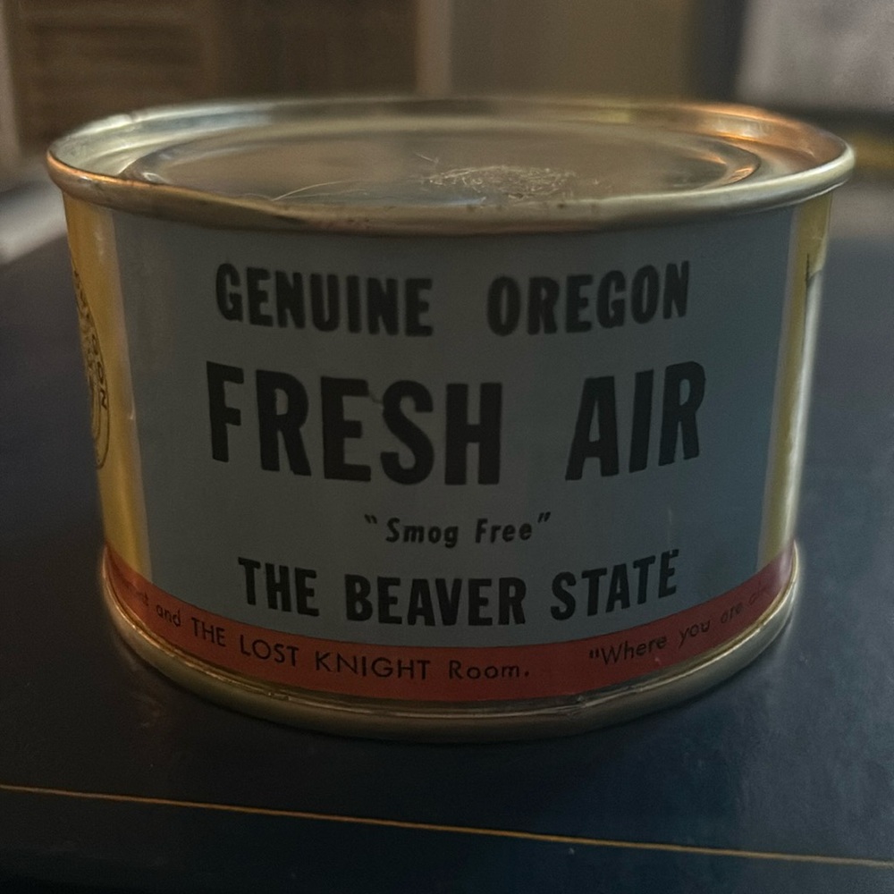 Vintage Canned Air Gag Gift from 1960s